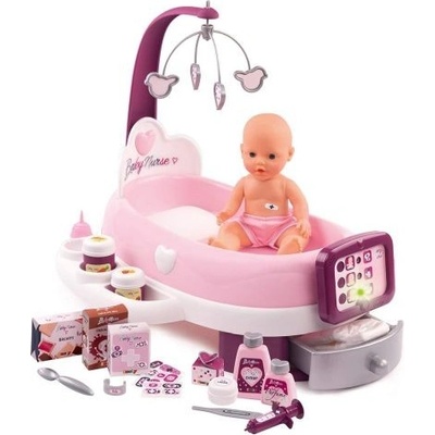 Smoby Pečovatelské centrum elektronické Violette Baby Nurse s 30 cm