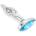 Kiotos Fist Butplug Blue Gem S