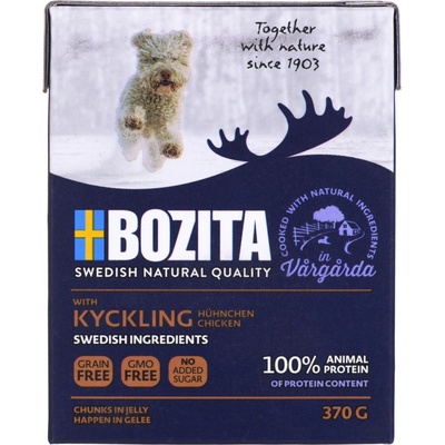 Bozita Adult Dog kousky v želé Chicken 370 g