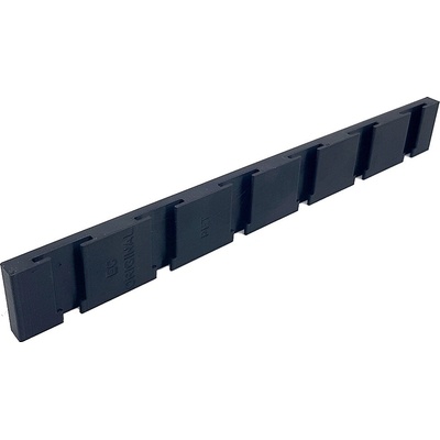 EC-ORIGINAL 6 x Panel s T-drážkou PETG pro nástavce Černá