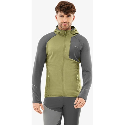 Viking Birger Hoodie olive/dark grey
