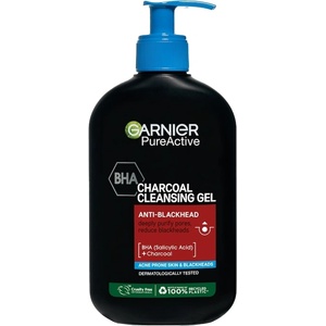 Garnier Pure Active Почистващ гел за лице с активен въглен, 250 ml