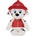 Spin Master Paw Patrol Take Along Plush Marshall 32cm (6071108)