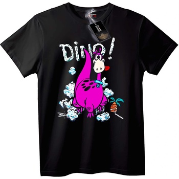 NOONEBRAND Тениска Дино! - 7XL, White