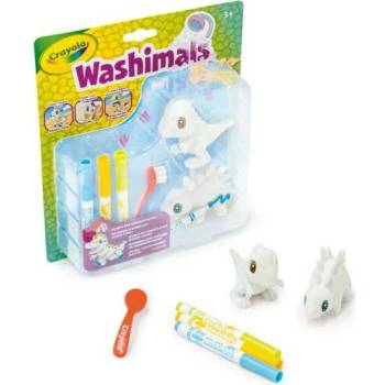 Crayola Комплект за игра Crayola Washimals с миещи се животни - Динозавър (74-7513)