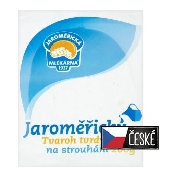 Jaroměřická Mlékárna Tvaroh tvrdý na strouhání 200 g