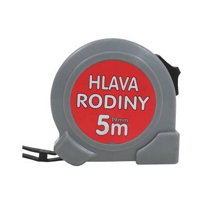 Toptrade svinovací metr 5 m × 19 mm, jednobrzdový