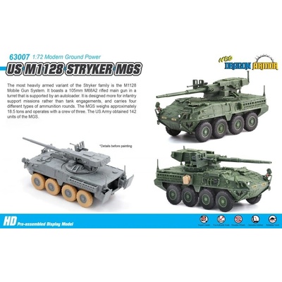 Dragon M1128 Stryker MGS US Army 1:72
