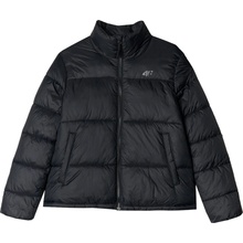 4F down jacket čierna sivá
