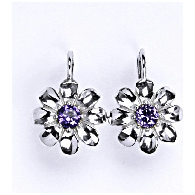 Čištín se syntetickým ametystem kytička NK 1389 6688