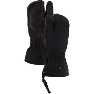 Stoic Детски ръкавици Stoic Kid's Wool NalluSt. II 3 Finger Gloves - Black - размер 7 (EU) (202-7666-0115)