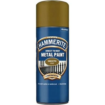 AkzoNobel Hammerite sprej hrdzu hladký 400 ml zlatý