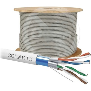 Solarix SXKD-6A-FFTP-LSOH FFTP, Cat 6A, drôt, 500m