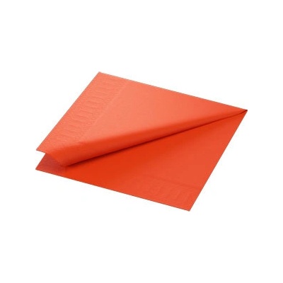 Duni Jednofarebné servítky 24 x 24 cm sun orange 2V 300 ks