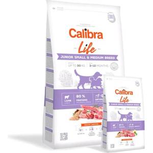 Calibra Dog Life Junior Small & Medium Breed Lamb 14, 5 kg