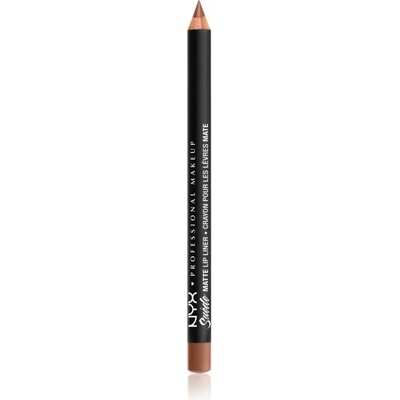 NYX Professional Makeup Suede Matte Lip Liner матиран молив за устни цвят 04 Soft-Spoken 1 гр