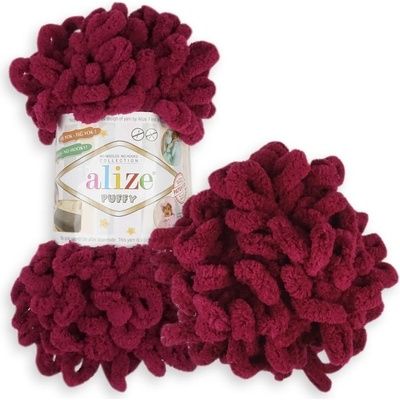 Alize Puffy 107 cyklamenová