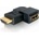 Delock 65077 HDMI M/F адаптер, конвертор 90 (65077)