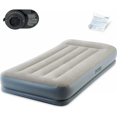 Intex Nafukovací postel Standard Pillow Rest Mid-Rise Twin 191 x 99 x 30 cm