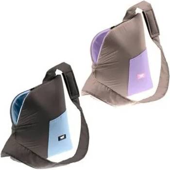 Ferplast Bijoux - Транспортна чанта с регулируема дръжка за кучета и котки, 32х 15х h34см. синя/лилава