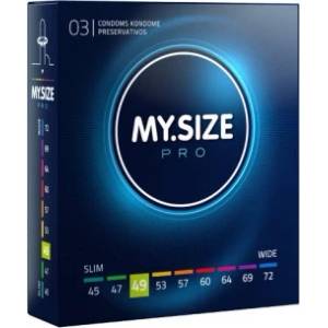 My Size Pro 3 бр. Презервативи My Size Pro 49 мм
