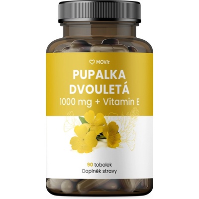 MOVit Pupalka dvouletá 1000mg+Vitamin E 90 tabliet