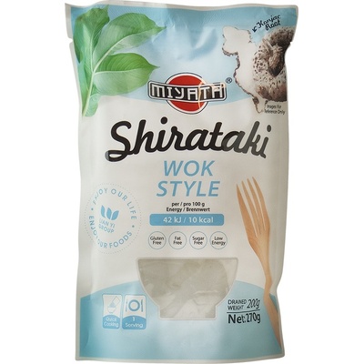 Miyata Konjakové rezance Shirataki v tvare WOK v náleve 270 g