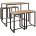 Bogdan Furniture Метален бар сет Memo. bg модел Henri