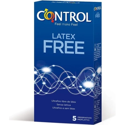 CONTROL Презервативи без латекс control latex free 5 броя