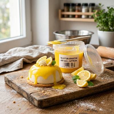 Farcitura zrcadlová poleva Mirall Citron 250 g