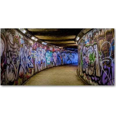 Moderný foto obraz na stenu Graffin v metro 100x50 cm