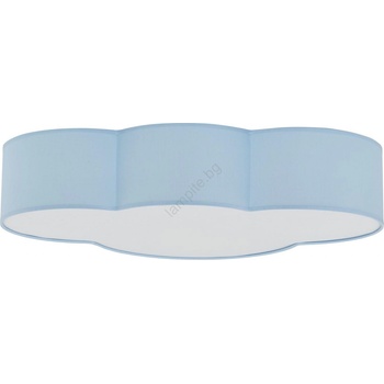 Brilagi - Детско таванно осветително тяло NIMBUS 4xE27/15W/230V 46x63 cm, синьо (BG2067)