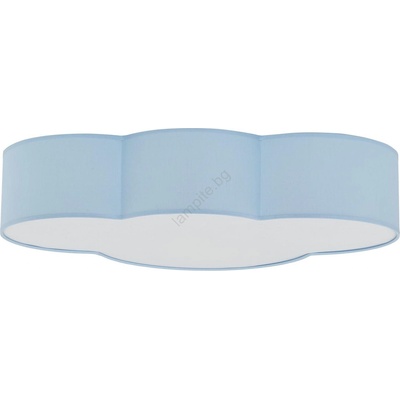 Brilagi - Детско таванно осветително тяло NIMBUS 4xE27/15W/230V 46x63 cm, синьо (BG2067)