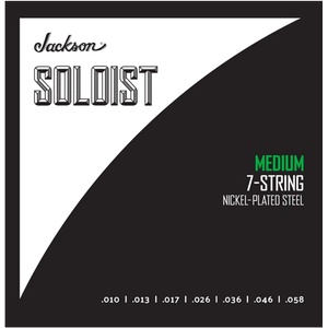 Jackson® Soloist Strings 7 Str, Med. . 010-. 0.58