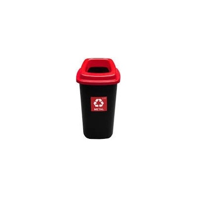 Plafor - Kôš na recykláciu odpadu 45 l červený