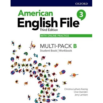 American English File Level 3 Student Book/Workbook Multi-Pack B with Online Practice Latham-Koening ChristinaPaperback