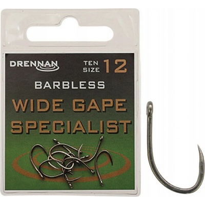 DRENNAN WIDE GAPE SPECIALIST BARBLESS veľ.12 10 ks