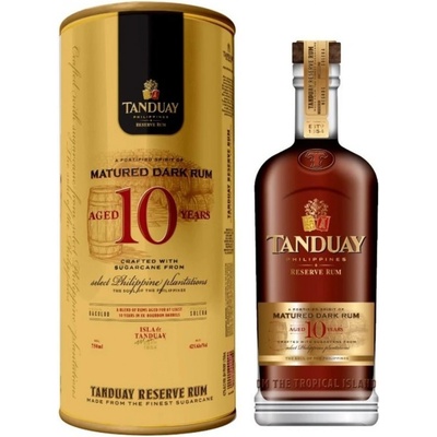 Tanduay 10y Reserve Rum 40% 0,7 l (tuba)