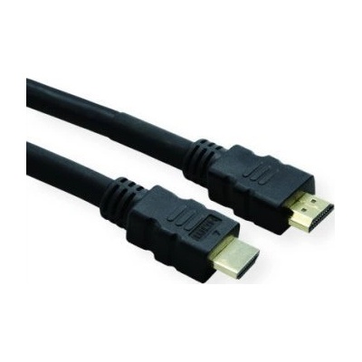 Roline Високоскоростен HDMI кабел с Ethernet, Roline, Tata-Tata, 25m, 4K, черен