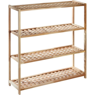 Premier Housewares Стойка за обувки от масивен орех в естествен цвят - Premier Housewares (2402560)