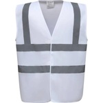 Yoko hi-vis hvw100 / Предпазна жилетка - бяла xxl (79w10000105)