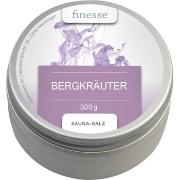 Chemoform finesse® Ексфолираща сол за сауна, планински билки, 300 г