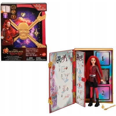 Panenka Mattel HWH95 Disney Descendants 4 Nástupci: Povstání Červená Kniha kouzel