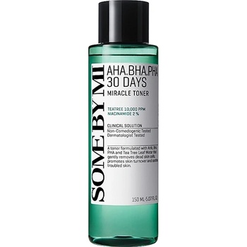 Some By Mi AHA BHA PHA 30 Days Miracle Toner озаряващ и хидратиращ тонер за лице унисекс 150 мл