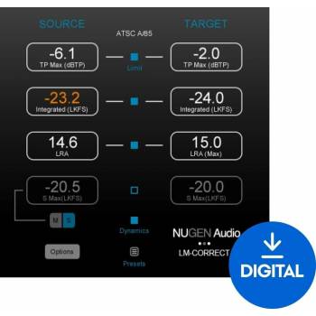 Nugen Audio LM-Correct 2 (Digitálny produkt)