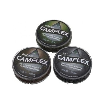 Gardner Olověná šnúra Camflex Leadcore 20m 45lb zelená