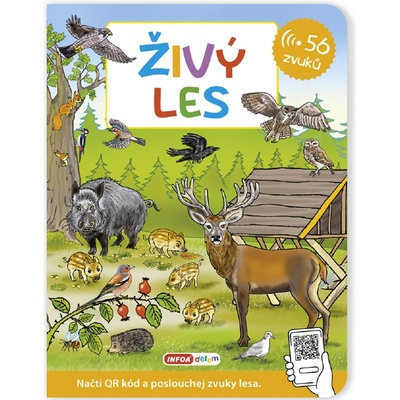 Živý les - 56 zvuků s QR kódy