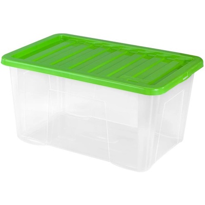 Heidrun Plastový úložný box s víkem Quasar 60l – Zboží Dáma