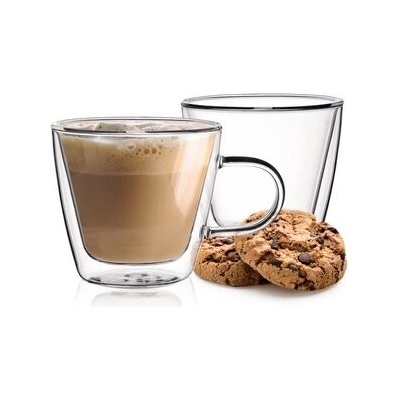 Homla Sklenice na kávu a čaj 2 x 280 ml