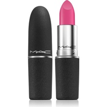 MAC Cosmetics Powder Kiss Lipstick matná rtěnka Velvet Punch 3 g